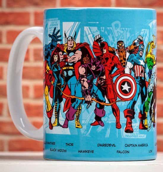 50% OFF Marvel Comics Character Mug!