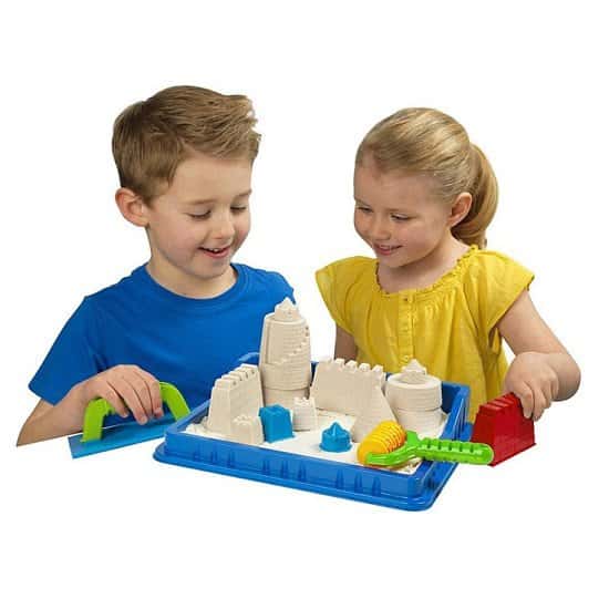 50% OFF Super Sand Castles with this Sand Alive Mould and Sculpt Kit!
