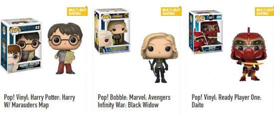 FUNKO POP! FIGURES 2 for £25 or 3 for £35!