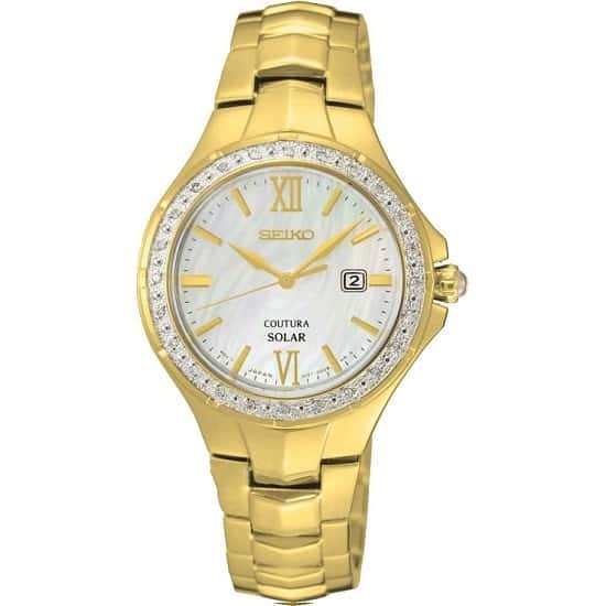 1/2 PRICE - Seiko Ladies' Gold Bracelet Watch - SAVE £400!
