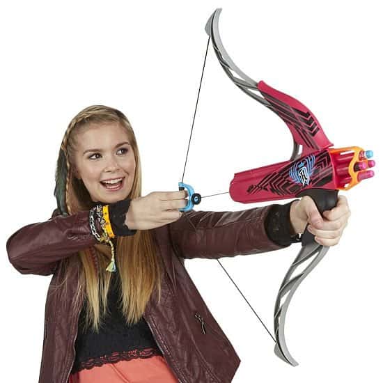 SAVE 60% on Nerf Rebelle Strongheart Bow Blaster - Pink!