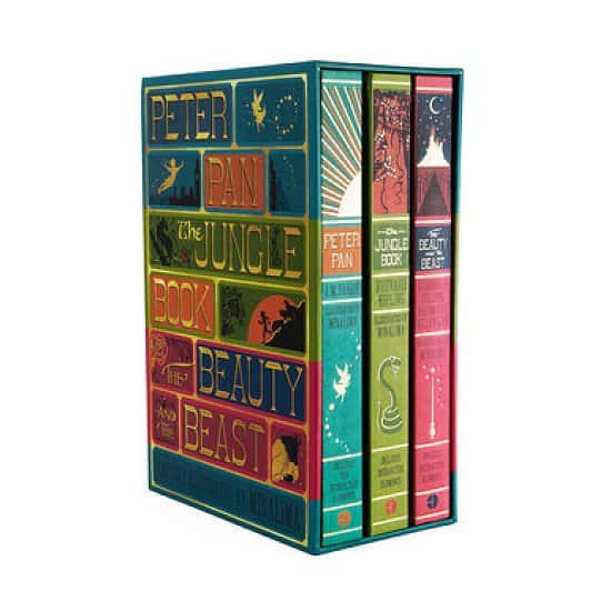 1/2 PRICE -  Illustrated Classics Boxed Set: Peter Pan, Jungle Book, Beauty and the Beast!