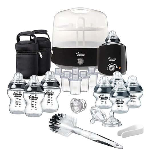 SAVE £90 on the Tommee Tippee Closer To Nature Complete Feeding Kit!