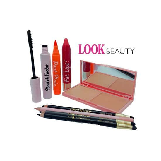 SAVE 85% on this Look Beauty Bundle - Eyes, Lips, Face!