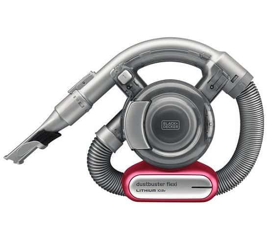 SAVE OVER 30% on this Black and Decker Flexi Dustbuster Cordless Hand Held Vacuum Cleaner!