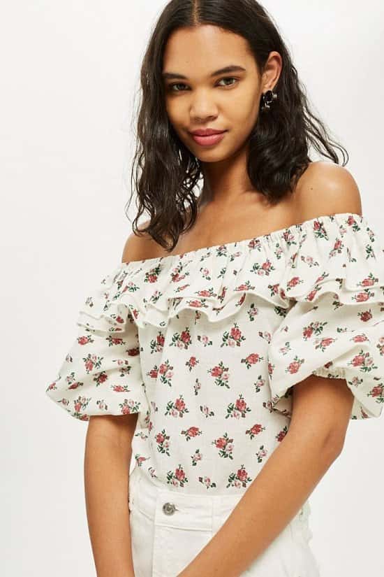 Save £10 on this Floral Bardot Top!
