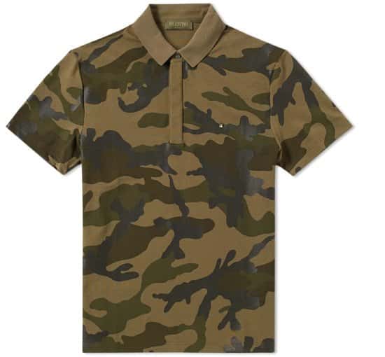Save a Huge £244 on this Valentino Bonded Camo Polo!