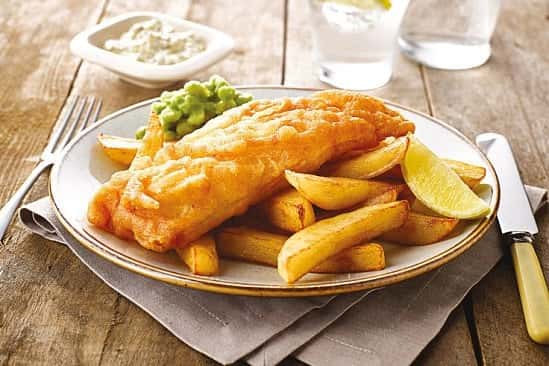 FISH FRIDAY - Atlantic Cod & Chips ONLY £7!