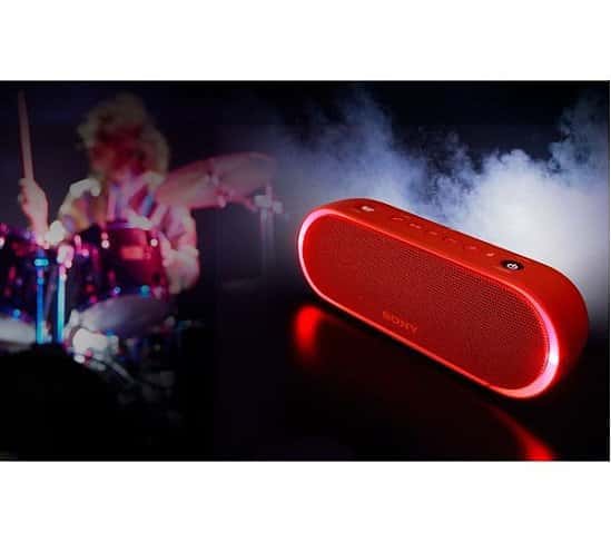 Save £40 on this SONY SRS-XB20 Portable Bluetooth Wireless Speaker - Red!
