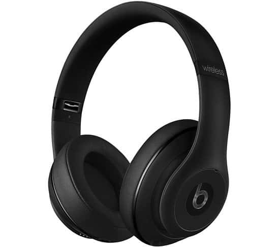 SAVE £80 OFF BEATS Studio Wireless Bluetooth Noise-Cancelling Headphones - Matte Black!
