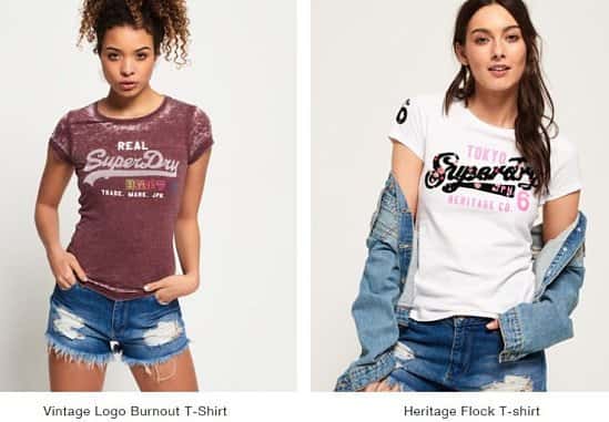 2 FOR £35 Superdry T-Shirts!