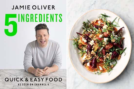 5 Ingredients - Quick & Easy Food (Hardback) by Jamie Oliver NOW 50% OFF!