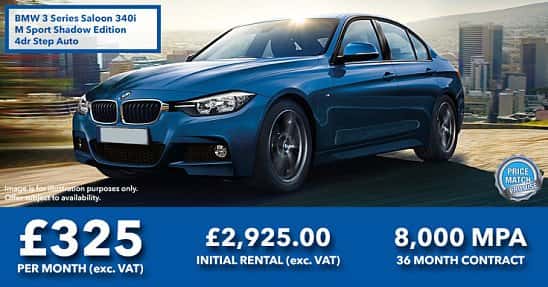 BMW 3 Series 340i M Sport Shadow Edition Step Auto | Business Leasing Offer