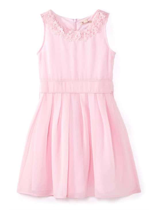 SAVE over 60% OFF this Embellished Flower Party Dress by Yumi Girls!