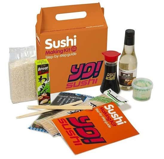 YO IN A BOX Sushi Making Kit for ONLY £20! YO! Sushi Deal