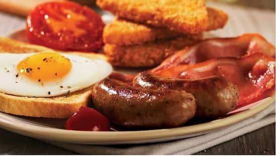 UNLIMITED Breakfast + Tea or Costa Coffee Only £9.50!!