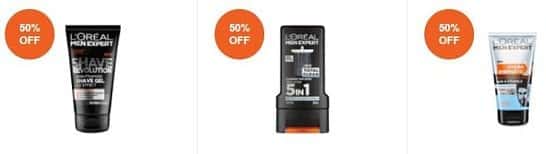 SAVE up to 50% off L’oreal Men Expert!