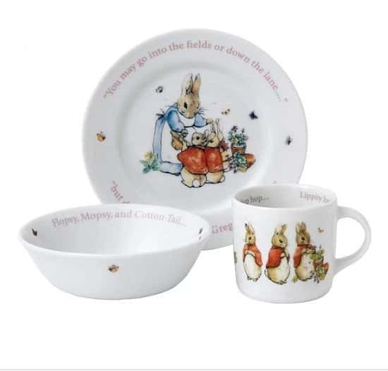 SAVE 50% off Peter Rabbit: 'Flopsy, Mopsy And Cotton-Tail' 3-Piece Set!