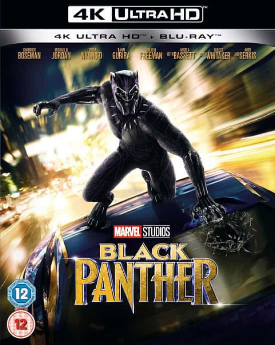 Black Panther now in UHD 4K on Blu-ray GET 32% OFF!