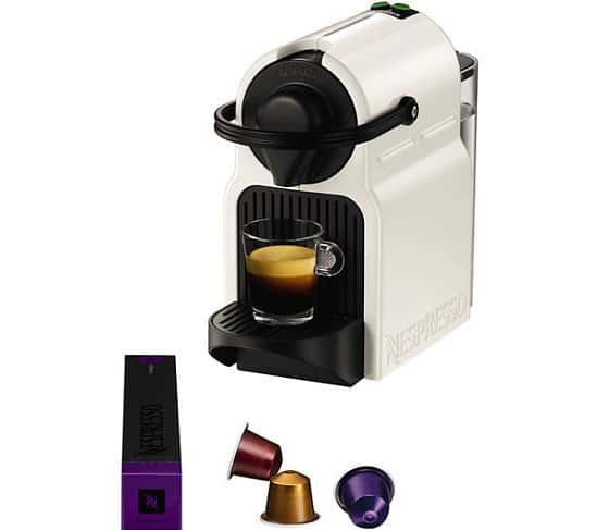 SAVE 44% OFF NESPRESSO by Krups Inissia XN100140 Coffee Machine - White!