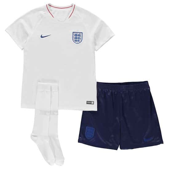 2018-2019 England Home Nike Mini Kit Now Available!