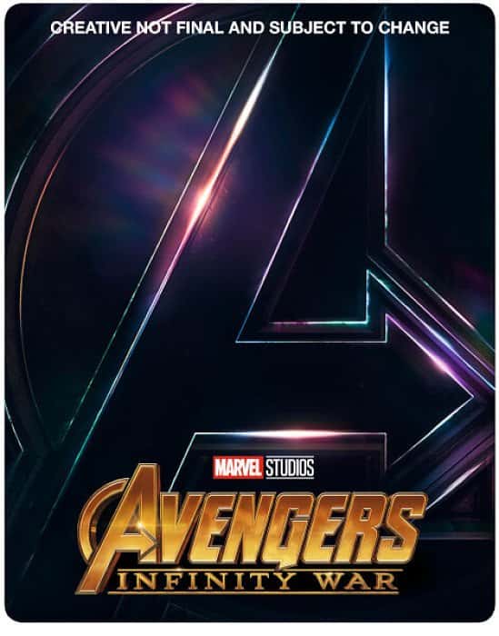 SAVE 17% OFF Avengers: Infinity War Blu-ray 3D (Includes 2D Version) Exclusive Limited Edition!!