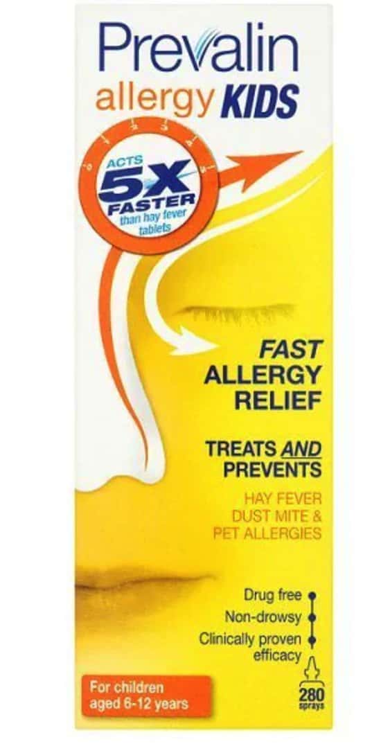 SAVE 55% OFF Prevalin Allergy Kids Hay Fever Relief Nasal Spray 20ml!