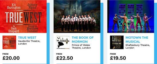 Save over 60% on top London Shows with Encore Tickets!