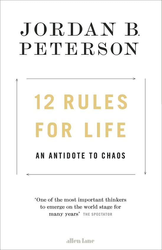 SAVE 20% OFF  12 Rules for Life: An Antidote to Chaos (Hardback) by Jordan B. Peterson!