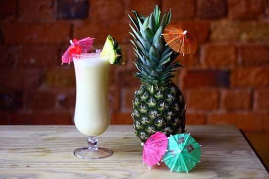 Happy Hour until 10pm - House Cocktails £4.50 each, no excuse not to indulge in a Pina Colada!