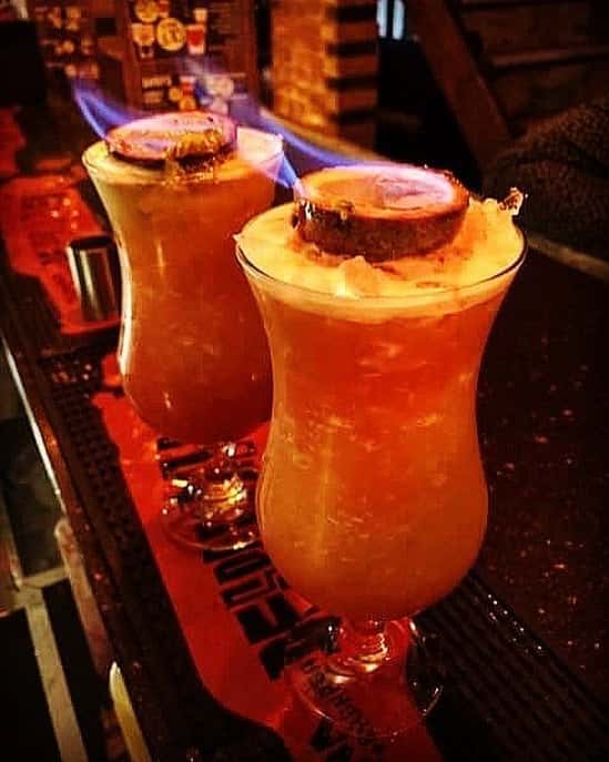 Check out these fiery Zombie Cocktails!