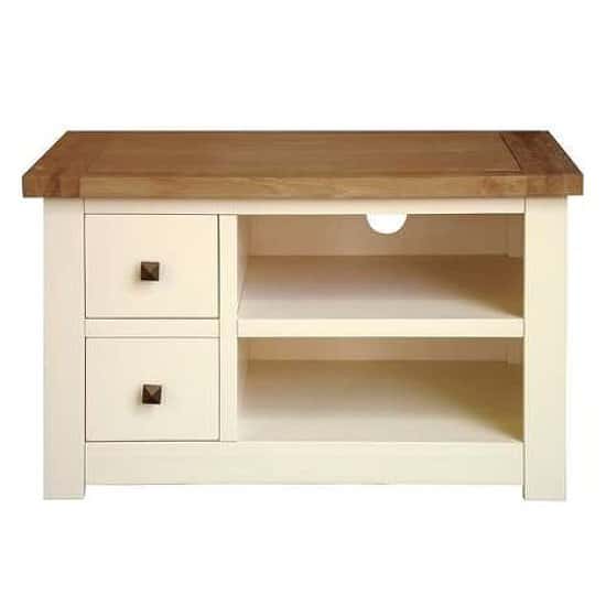 1 2 PRICE Henley Cream TV Stand Dunelm Deal