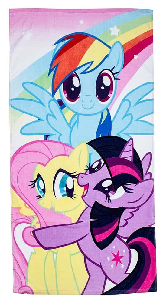 SAVE 70% on this My Little Pony Equestria Towel!