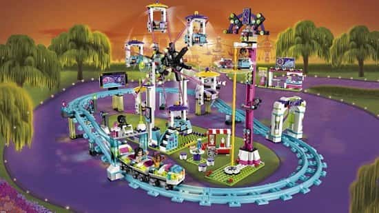30% OFF this LEGO Friends Amusement Park Roller Coaster!