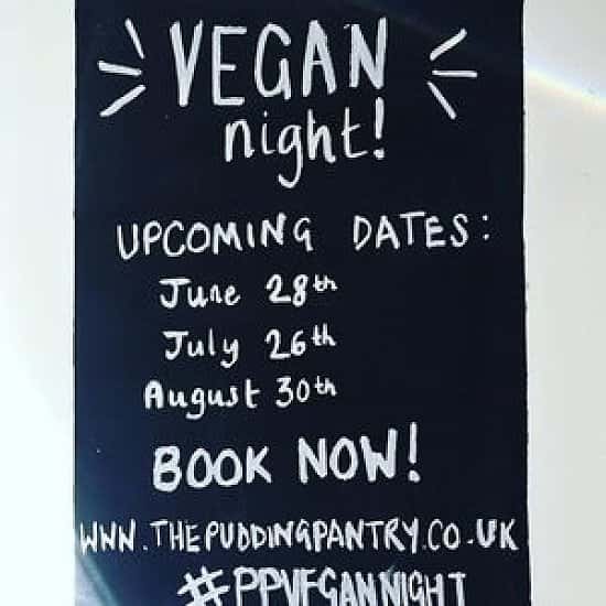 Join us for our 2018 Vegan Nights!