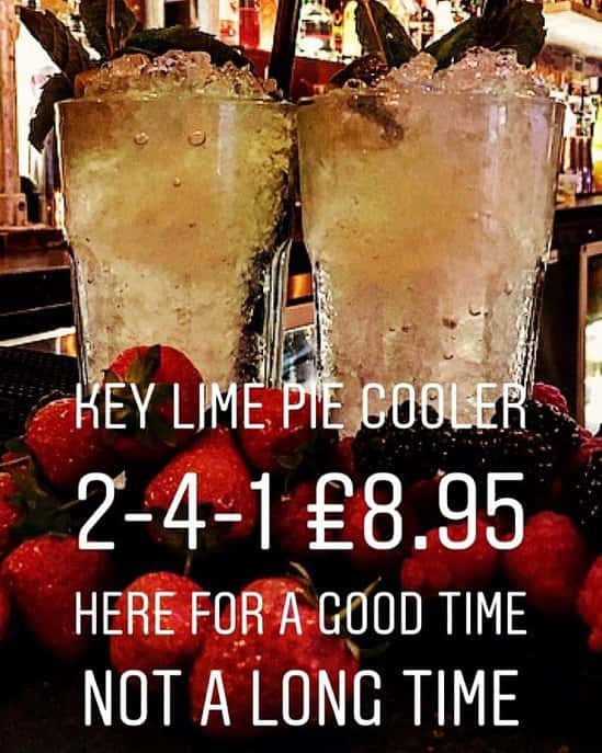 Cocktail of the week - The Key Lime Pie, 2-4-1 just £8.95!