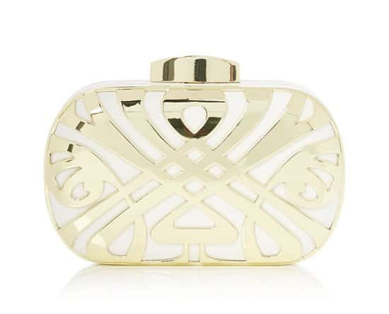 60% OFF this BIBA Logo Box Clutch!