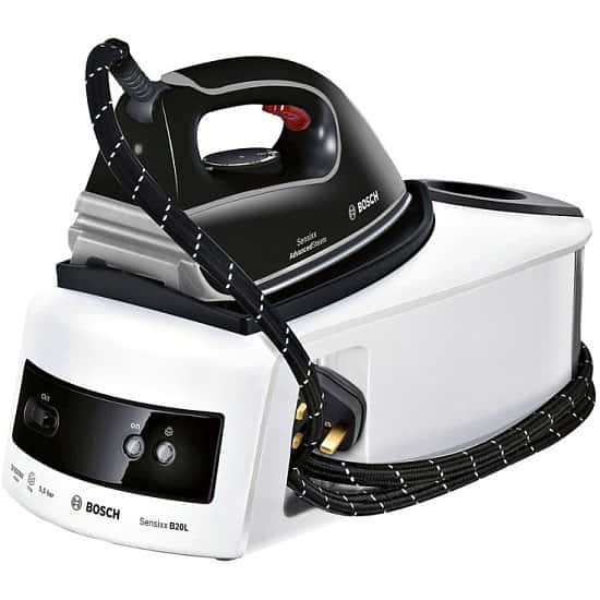 Bosch - Black and white 'Sensixx' steam generator Iron - NOW 1/2 PRICE!