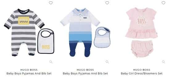 SAVE up to 50% on Hugo Boss Kids & Babies!