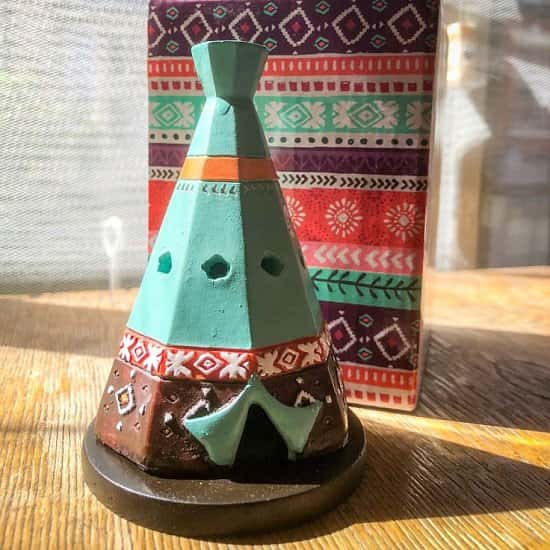 Teepee incense cone burner - £5.99!
