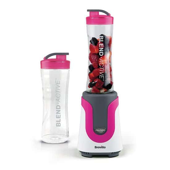 SAVE 40% OFF Breville - Pink 'Blend Active' blender and smoothie maker!