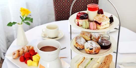 SAVE up to 50% on Afternoon Tea with Chocolate Fondue for up to 4 people!