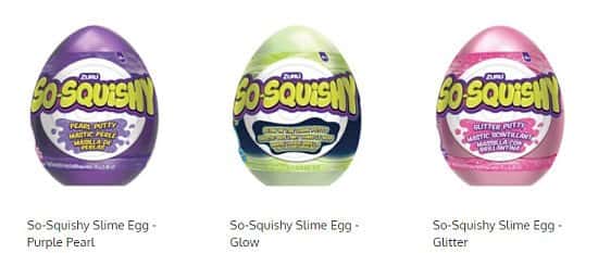 SAVE OVER 35% on So Squishy Slime Eggs!