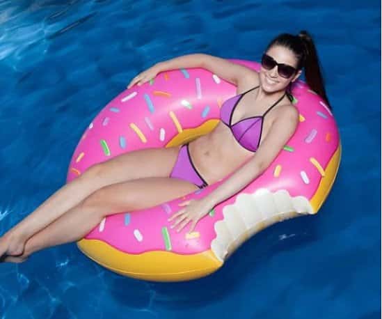 25% OFF - Gigantic Donut Pool Float!