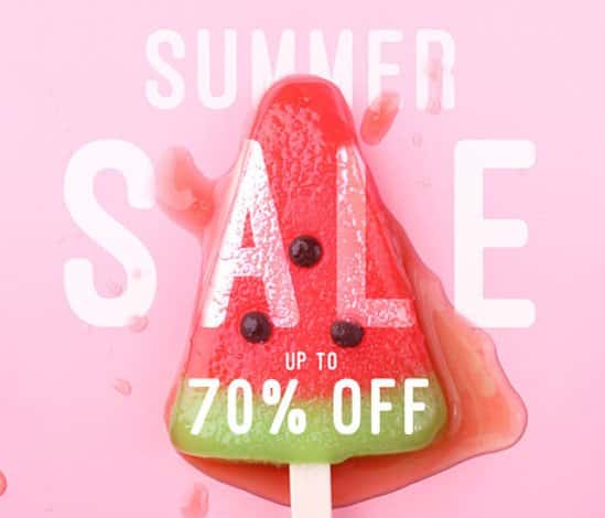 SAVE up to 70% in our Summer Sale!