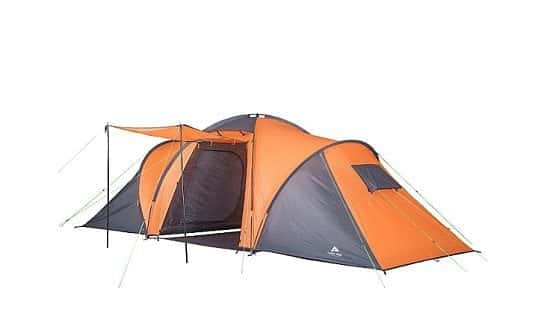 SAVE 20% on this Ozark Trail Orange 6-person Dome Tent!