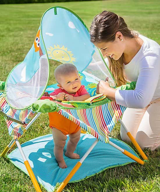SAVE 30% on this Summer Infant pop n jump with canopy!