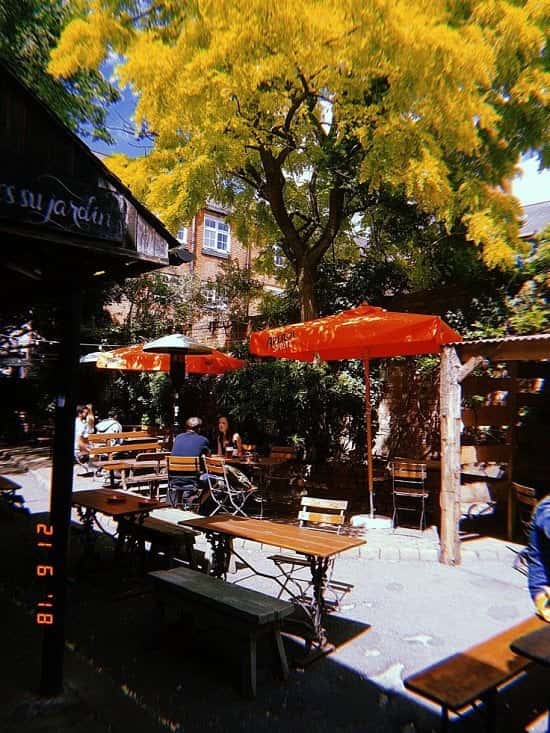 BIT WARM INIT?  come grab some shade and maybe a light bite!