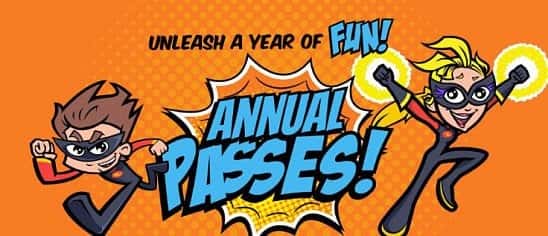 LOOK ONLINE FOR OUR ANNUAL PASS PRICES!