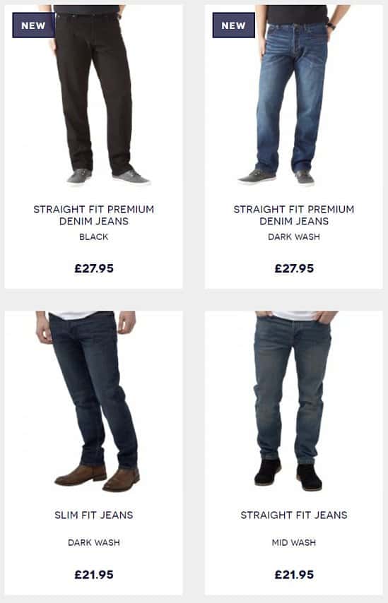 Jeans - 2 for £36